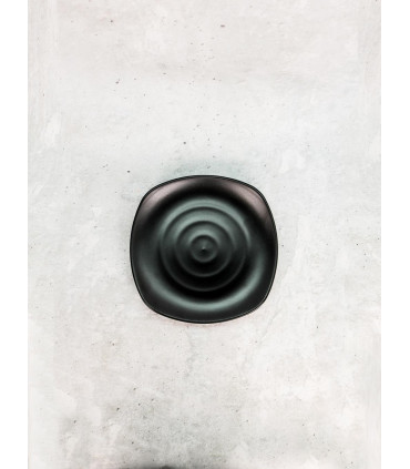 Plato Fuji Cuadrado Espiral 22cm