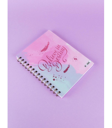 Cuaderno Glitter C/espiral Destiny 16x21