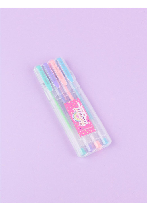 Set X 4 Boligrafo Pastel