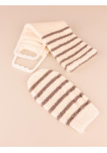 Set Exfoliante Guante Y Faja