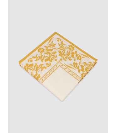 Servilletas Papel Flores Gold Borde X 20