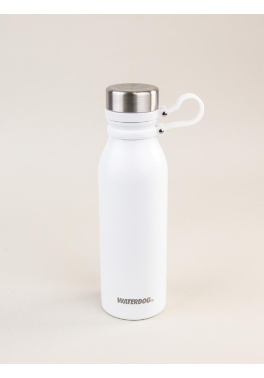 Botella White Acero C/agarre 600ml
