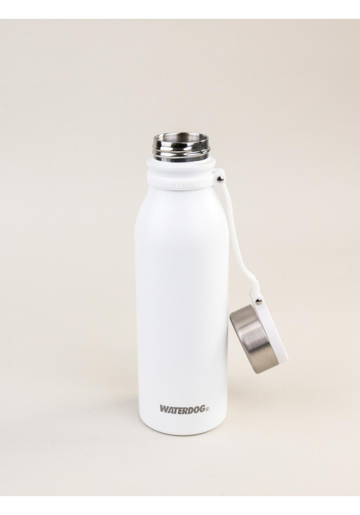 Botella White Acero C/agarre 600ml