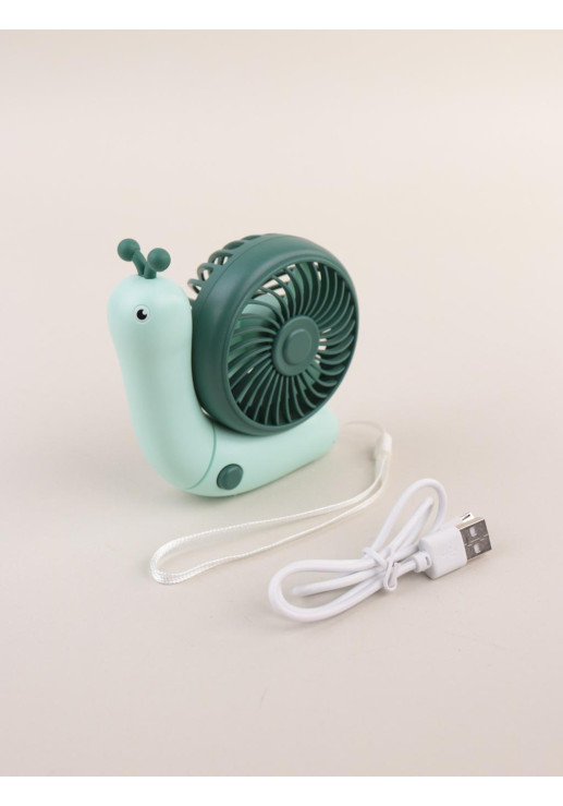 Ventilador Mini Caracol Usb Recargable