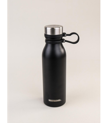 Botella Black Acero C/agarre 600ml