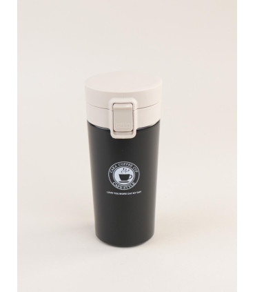 Vaso Térmico Negro Coffe 380ml