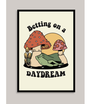 Cuadro Betting 50x70 Borde Negro