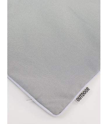 Funda Almohadón Outdoor Gris Oscuro