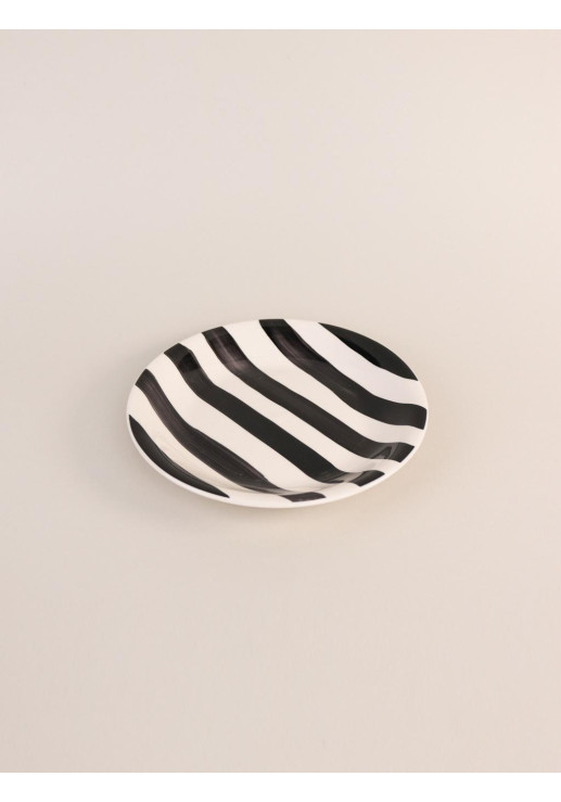 Plato Postre Black California 19cm