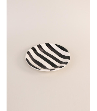 Plato Postre Black California 19cm