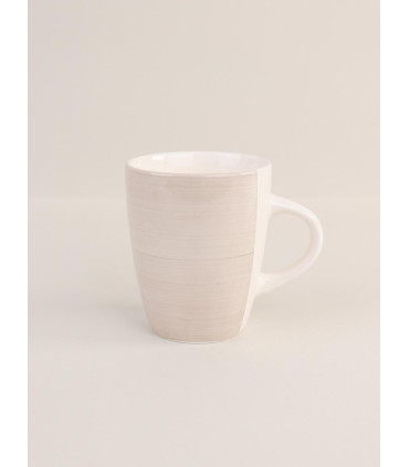 Mug Beige Line 360ml