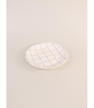Plato Postre Quadri 19cm