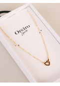 Collar Pretty Heart Oreiro Love