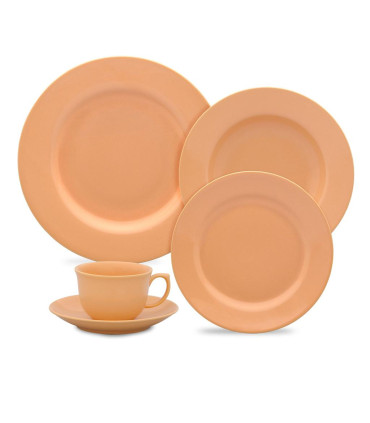 Juego De Vajilla Peach X30 Piezas
