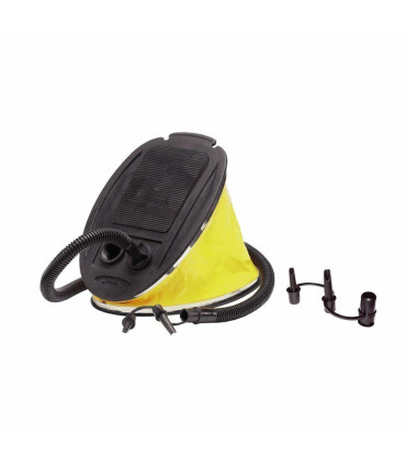 Inflador Fuelle De Pie 3 Tls, 3 Adaptadores - Infla Y Desinfla