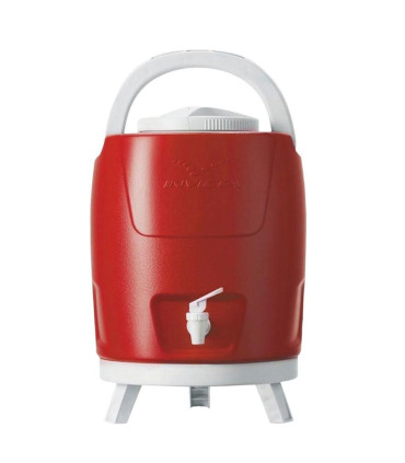 Invicta - Bidon 9 Lt Rojo Con Canilla Y Patas
