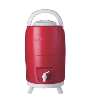 Invicta - Bidon 12 Lt Rojo Con Canilla Y Patas