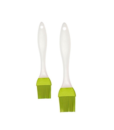 Silicona - Set X 2 Pinceles 17.5 Y 20 Cm Verde