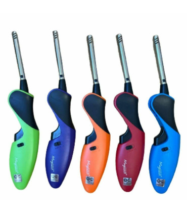 Magiclick - Encendedor Recargable Con Caño Plegable Color Surtido