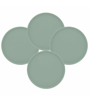 Set X4 Plato Playo 26 Cm Menta - Oxford