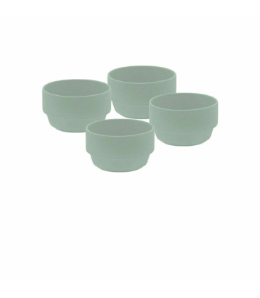 Set X 4 Bowl Desayuno Menta 550 Cc - Oxford