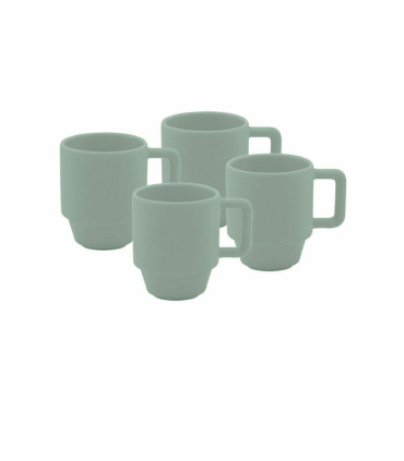 Set X4 Jarro Mug 400 Cc Menta- Oxford