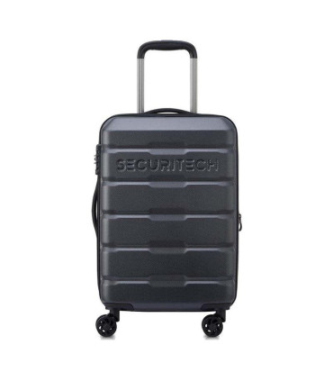 Valija De Cabina Expandible 54 Cm. Securitech Citadel By Delsey - Gris