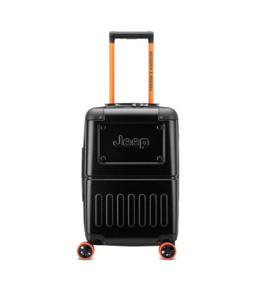 Valija De Cabina Expandible 55 Cm. Jeep By Delsey 2b - Negro