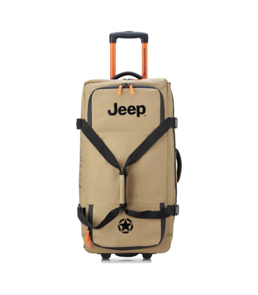 Bolso Mediano Con Carro Impermeable 72 Cm  Jeep By Delsey 5a - Beige