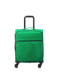 Set De 3 Valijas Expandibles Benetton Color Block By Delsey - Verde