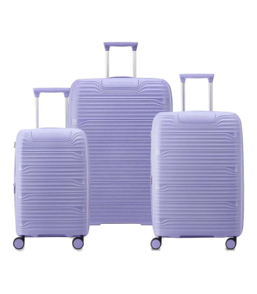 Set De 3 Valijas Expandibles Securitech Dune By Delsey - Lavanda