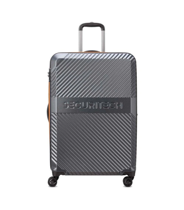 Valija Grande Expandible 76 Cm. Securitech Patrol By Delsey - Gris