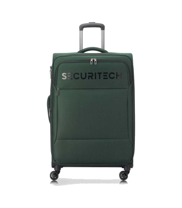 Valija Grande Expandible 76 Cm. Securitech Vanguard By Delsey - Verde