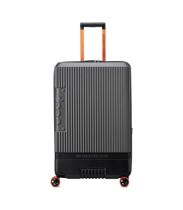 Valija Mediana Expandible 66 Cm Jeep By Delsey 1a - Gris Oscuro