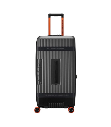 Valija Trunk Grande Expandible 80 Cm Jeep By Delsey 1a - Gris Oscuro