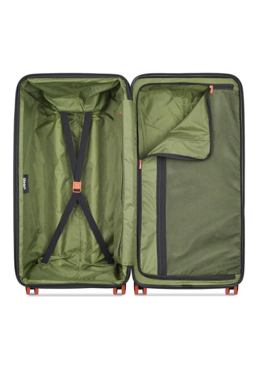 Valija Trunk Grande Expandible 80 Cm Jeep By Delsey 1a - Gris Oscuro