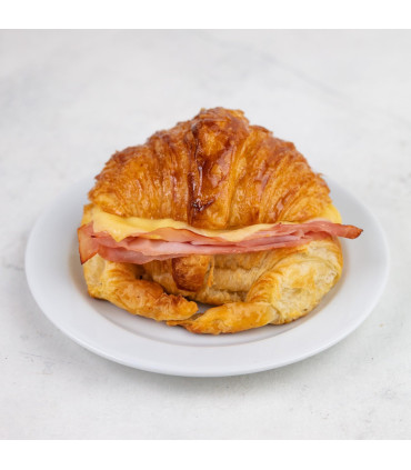 Medialuna Con Jamón Y Gruyère