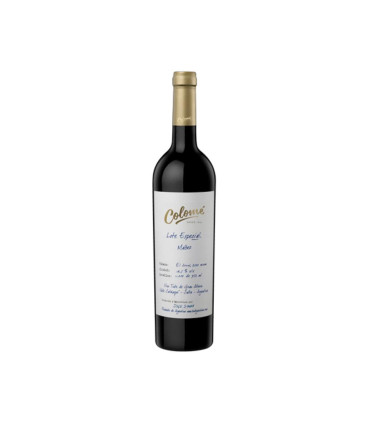 Vino Tinto Colome Lote Especial Malbec El Arenal