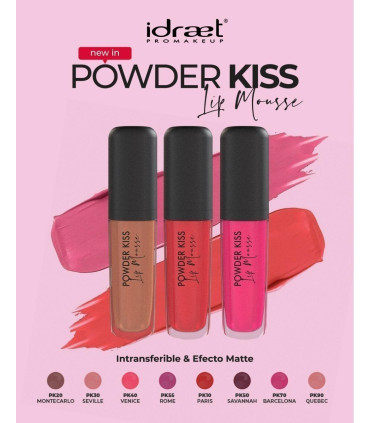 Labial Mousse Powder Kiss Pk55 - 6 Gr