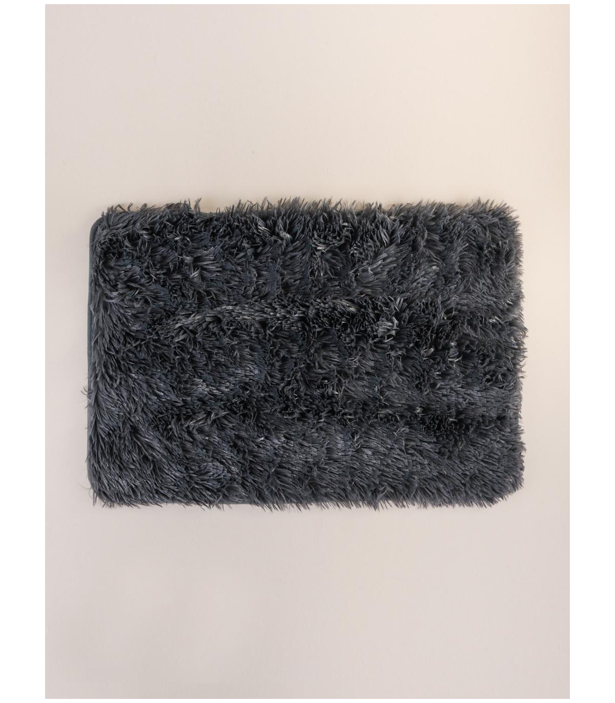 Alfombra De Baño Hair Gris
