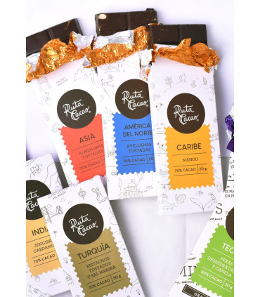 Sabores Del Mundo+ Nuestras Teclas 80% Cacao