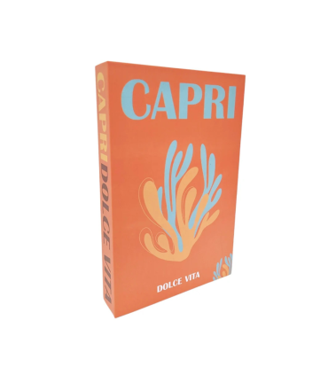 Libro Capri Tapa Decorativa