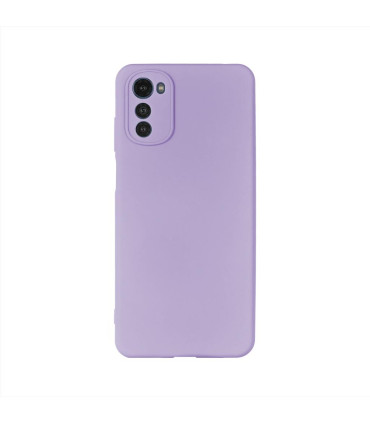 Funda Borde De Cámara Silicona Motorola E32