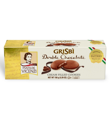 Galletitas Rellenas De Crema De Chocolate Grisbi 150 Gr.