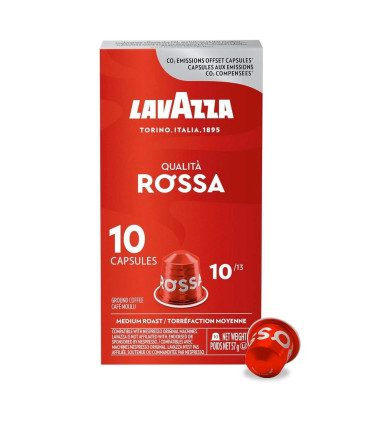 Cápsulas Lavazza Qualità Rossa X10
