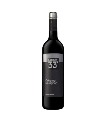 Vino Tinto Latitud 33 Cabernet Sauvignon 750 Ml.