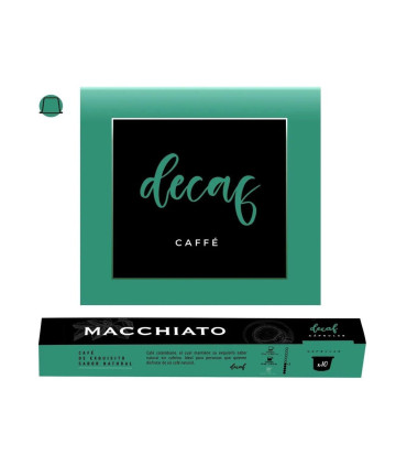 Cafe En Capsulas Decaf Macchiato X10