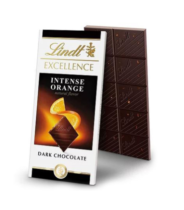 Chocolate Lindt Excellence Tableta Orange 100 Gr.