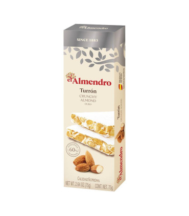 Turron Duro El Almendro 75 Gr.