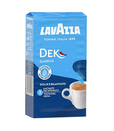Cafe Molido Desscafeinato Lavazza 250 Gr.